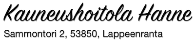 Kauneushoitola Hanne Logo
